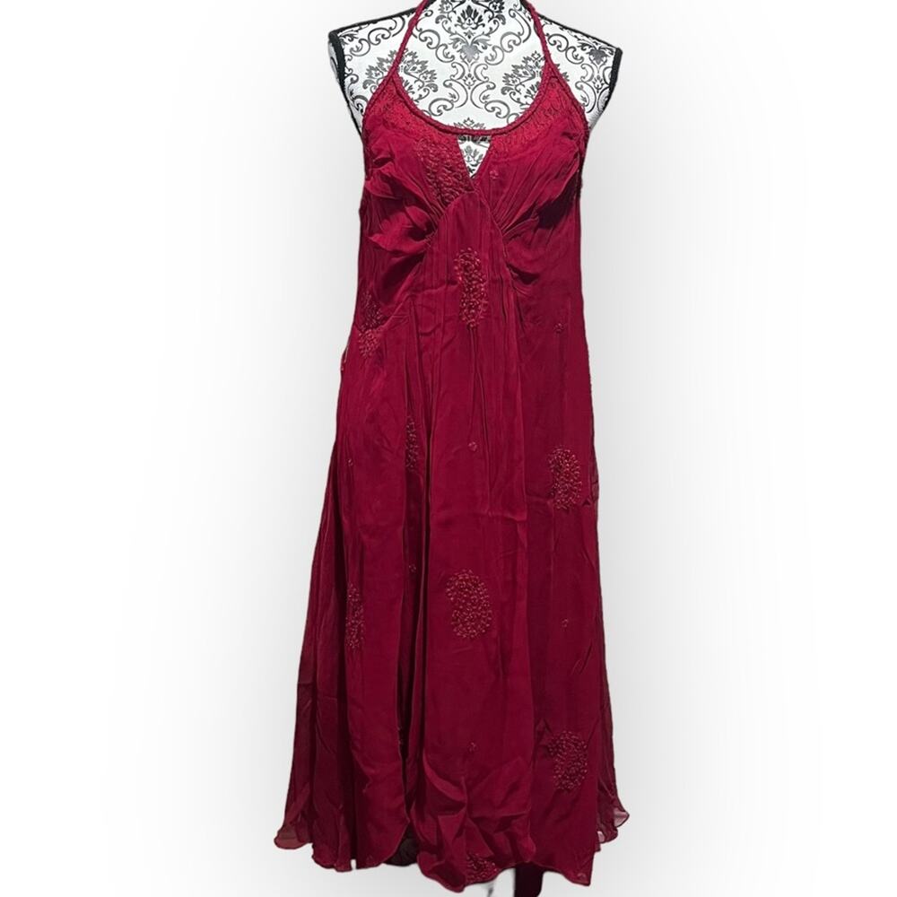 Chelsea & Violet NWT Ethereal Fairy-core Hi-lo Halter Dress sz M
